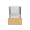Modernform Cabinet Natural Oak 24" W X 34 1/2" H X 24" D Base Microwave Cabinet