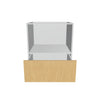 Modernform Cabinet Natural Oak 27" W X 34 1/2" H X 24" D Base Microwave Cabinet