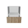 Modernform Cabinet Walnut 27" W X 34 1/2" H X 24" D Base Microwave Cabinet