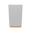Modernform Cabinet Matte White 18" W X 34 1/2" H X 24" D Base Cabinet Waste Bin