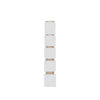 J&K White Shaker S8 Spice Drawer Base - 6" W