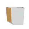 Modernform Cabinet Natural Oak 36" W X 34 1/2" H X 24" D Diagonal Sink Base Cabinet