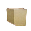 Modernform Cabinet Natural Shaker 42" W X 34 1/2" H X 24" D Diagonal Corner Sink Base Cabinet