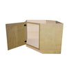 Modernform Cabinet Natural Shaker 42" W X 34 1/2" H X 24" D Diagonal Corner Sink Base Cabinet
