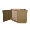Modernform Cabinet Natural Shaker 42" W X 34 1/2" H X 24" D Diagonal Corner Sink Base Cabinet