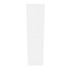 Modernform Cabinet White Shaker 12" W X 45" H X 12" D Vanity Countertop Linen Cabinet