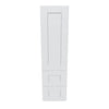 J&K White Shaker S8 Vanity Counter Linen 12" W x 45" H x 12" D