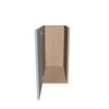 Modernform Cabinet Matte White 12" W X 24" H X 21" D Vanity Floating Full Height Single Door Cabinet