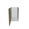 Modernform Cabinet Walnut 15" W X 24" H X 21" D Vanity Floating Full Height Single Door Cabinet