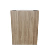 Modernform Cabinet Walnut 18" W X 24" H X 21" D Vanity Floating Full Height Single Door Cabinet