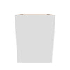 Modernform Cabinet Gloss White 18" W X 24" H X 21" D Vanity Floating Full Height Single Door Cabinet
