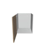 Modernform Cabinet Walnut 21" W X 24" H X 21" D Vanity Floating Full Height Single Door Cabinet