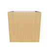 Modernform Cabinet Natural Oak 24" W X 24" H X 21" D Vanity Floating Full Height Double Door Cabinet