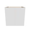 Modernform Cabinet Gloss White 24" W X 24" H X 21" D Vanity Floating Full Height Double Door Cabinet