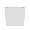 Modernform Cabinet Gloss White 24" W X 24" H X 21" D Vanity Floating Full Height Single Door Cabinet