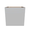 Modernform Cabinet Matte White 24" W X 24" H X 21" D Vanity Floating Full Height Single Door Cabinet
