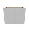 Modernform Cabinet Matte White 30" W X 24" H X 21" D Vanity Floating Full Height Double Door Cabinet