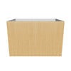 Modernform Cabinet Natural Oak 36" W X 24" H X 21" D Vanity Floating Full Height Double Door Cabinet