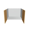 Modernform Cabinet Natural Oak 36" W X 24" H X 21" D Vanity Floating Full Height Double Door Cabinet