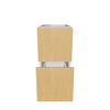 Modernform Cabinet Natural Oak 12" W X 24" H X 21" D Vanity Floating Drawers Cabinet