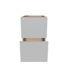 Modernform Cabinet Matte White 15" W X 24" H X 21" D Vanity Floating Drawers Cabinet