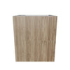 Modernform Cabinet Walnut 21" W X 24" H X 21" D Vanity Floating Drawers Cabinet