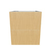 Modernform Cabinet Natural Oak 21" W X 24" H X 21" D Vanity Floating Drawers Cabinet
