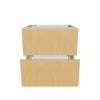 Modernform Cabinet Natural Oak 24" W X 24" H X 21" D Vanity Floating Drawers Cabinet