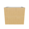 Modernform Cabinet Natural Oak 27" W X 24" H X 21" D Vanity Floating Drawers Cabinet