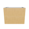 Modernform Cabinet Natural Oak 30" W X 24" H X 21" D Vanity Floating Drawers Cabinet