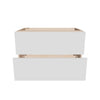 Modernform Cabinet Gloss White 36" W X 24" H X 21" D Vanity Floating Drawers Cabinet