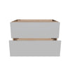 Modernform Cabinet Matte White 36" W X 24" H X 21" D Vanity Floating Drawers Cabinet
