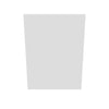 Modernform Cabinet Gloss White 3/4" W X 34 1/2" H X  25 5/8" D Island Base Panel
