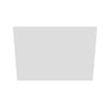 Modernform Cabinet Gloss White 3/4" W X 34 1/2" H X  49 5/8" D Island Base Panel