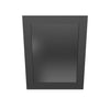 Modernform Cabinet Onyx Black Shaker 24" W X 30" H Vanity Mirror