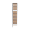 Modernform Cabinet White Shaker 18" W X 84" H X 24" D Tall Pantry Cabinet