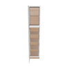 Modernform Cabinet White Shaker 18" W X 90" H X 24" D Tall Pantry Cabinet