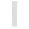 Modernform Cabinet Gloss White 18" W X 90" H X 24" D Single Door Tall Pantry Cabinet