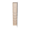Modernform Cabinet Gloss White 18" W X 96" H X 24" D Single Door Tall Pantry Cabinet