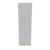 Modernform Cabinet Matte White 24" W X 84" H X 24" D Double Door Tall Pantry Cabinet