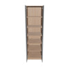 Modernform Cabinet Matte White 24" W X 84" H X 24" D Double Door Tall Pantry Cabinet