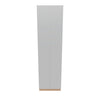 Modernform Cabinet Matte White 24" W X 90" H X 24" D Double Door Tall Pantry Cabinet