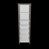 Modernform Cabinet Walnut 24" W X 90" H X 24" D Double Door Tall Pantry Cabinet