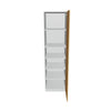 Modernform Cabinet Natural Oak 24" W X 90" H X 24" D Single Door Tall Pantry Cabinet