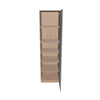 Modernform Cabinet Matte White 24" W X 90" H X 24" D Single Door Tall Pantry Cabinet