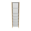 Modernform Cabinet Natural Oak 24" W X 96" H X 24" D Double Door Tall Pantry Cabinet