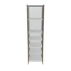 Modernform Cabinet Walnut 24" W X 96" H X 24" D Double Door Tall Pantry Cabinet