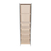 Modernform Cabinet Gloss White 24" W X 96" H X 24" D Double Door Tall Pantry Cabinet
