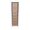 Modernform Cabinet Matte White 24" W X 96" H X 24" D Double Door Tall Pantry Cabinet