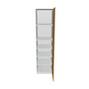 Modernform Cabinet Natural Oak 24" W X 96" H X 24" D Single Door Tall Pantry Cabinet